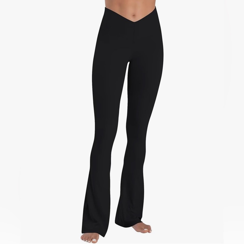 Sunzel V Cross over leggings Mid Rise size XS black